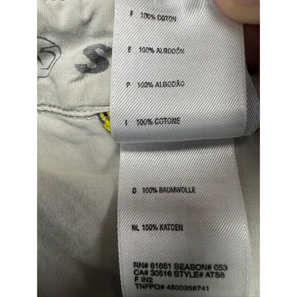 The North Face A5 Series Men's Large Blue Plaid Long Sleeve Button Up Pockets - Picture 4 of 8